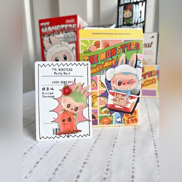 Pop Mart Wacky Mart Grilled Sausage Figure – Confirmed Pull, BNIB - Picture 3 of 4